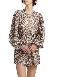 Reese Leopard Romper