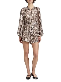 Reese Leopard Romper