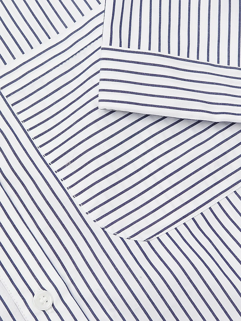 Naya Wrapped Shirt Dress