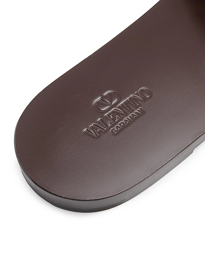 Viva Superstar Slide Sandals Canvas and Nappa