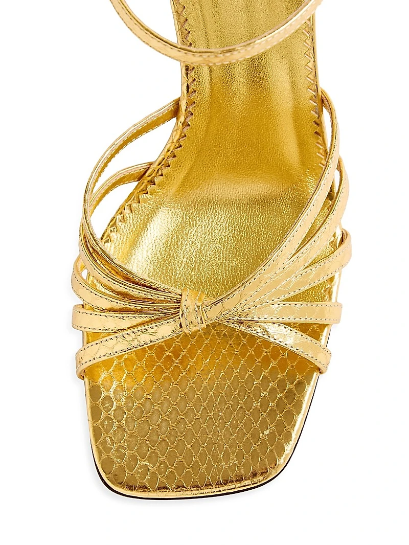 Preshoes Sandals Laminated Ayers with Crystals 90MM