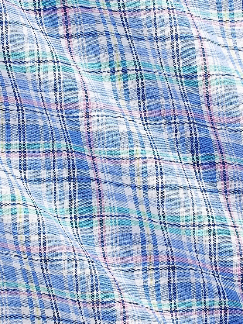 Classic Fit Poplin Button-Front Shirt