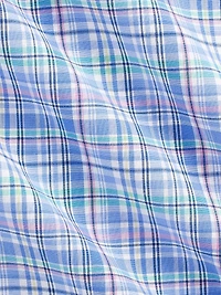 Classic Fit Poplin Button-Front Shirt