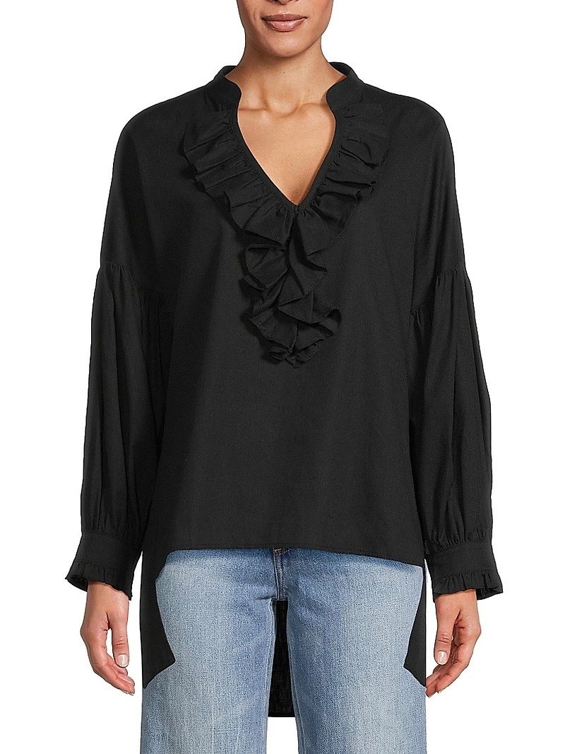 Cordelia Ruffle Blouse