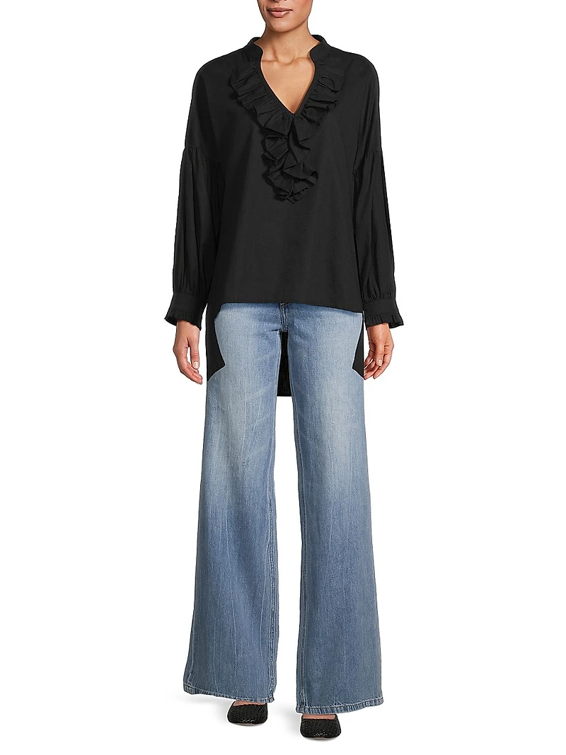 Cordelia Ruffle Blouse