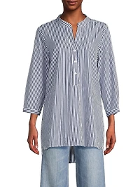 Derrington Striped Cotton Tunic