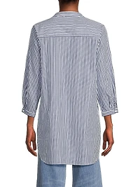 Derrington Striped Cotton Tunic