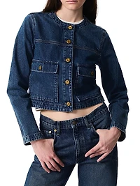 Drew Cotton Denim Cargo Jacket