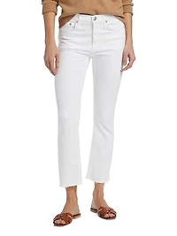 Peyton Flexi Mid-Rise Boot-Cut Jeans