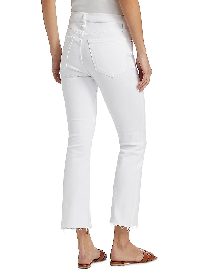 Peyton Flexi Mid-Rise Boot-Cut Jeans