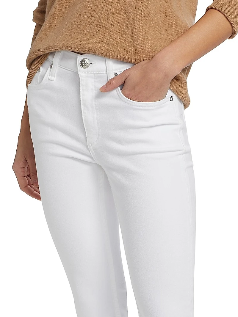 Peyton Flexi Mid-Rise Boot-Cut Jeans