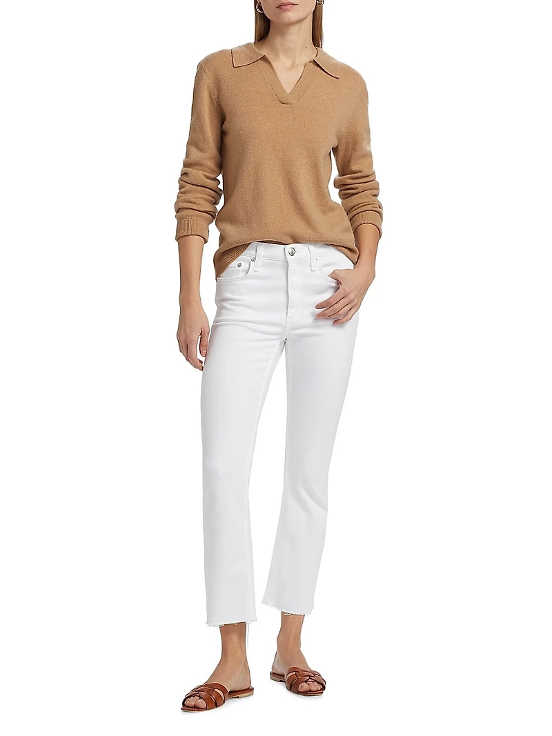 Peyton Flexi Mid-Rise Boot-Cut Jeans