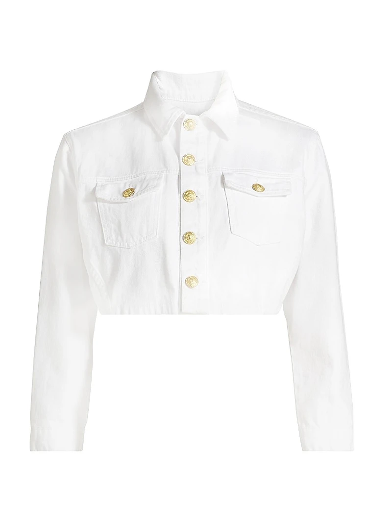 Koda Cotton Crop Jacket