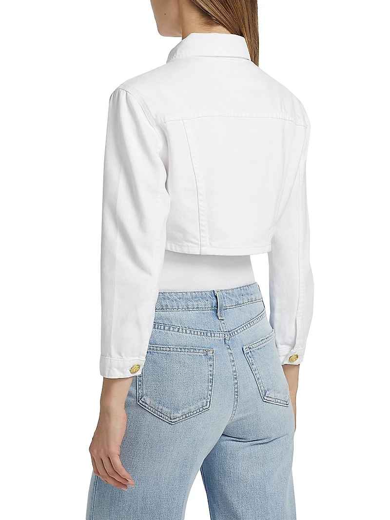 Koda Cotton Crop Jacket