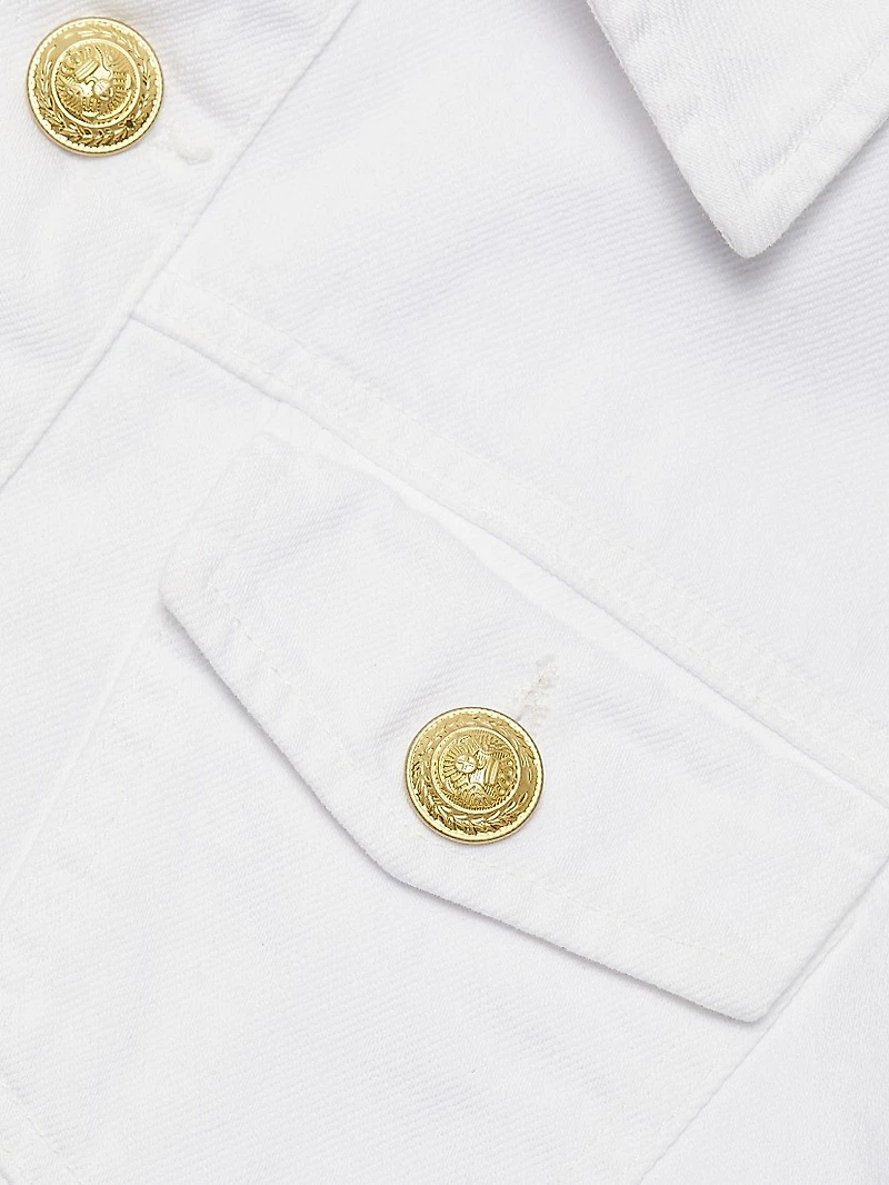 Koda Cotton Crop Jacket