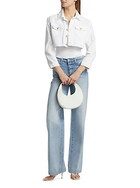 Koda Cotton Crop Jacket