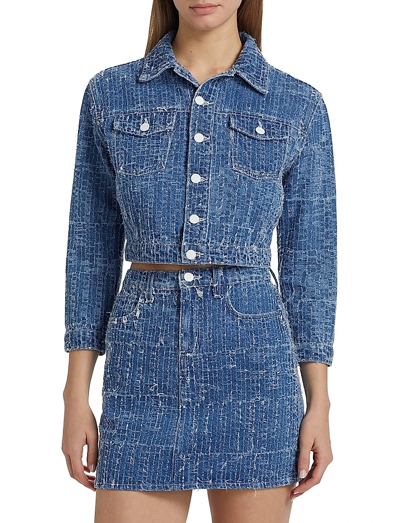 Koda Crop Denim Jacket