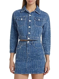 Koda Crop Denim Jacket