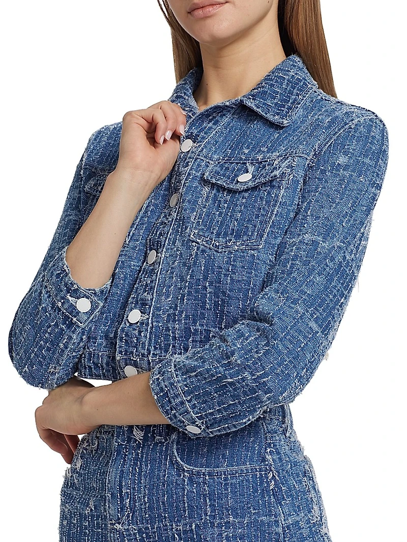 Koda Crop Denim Jacket