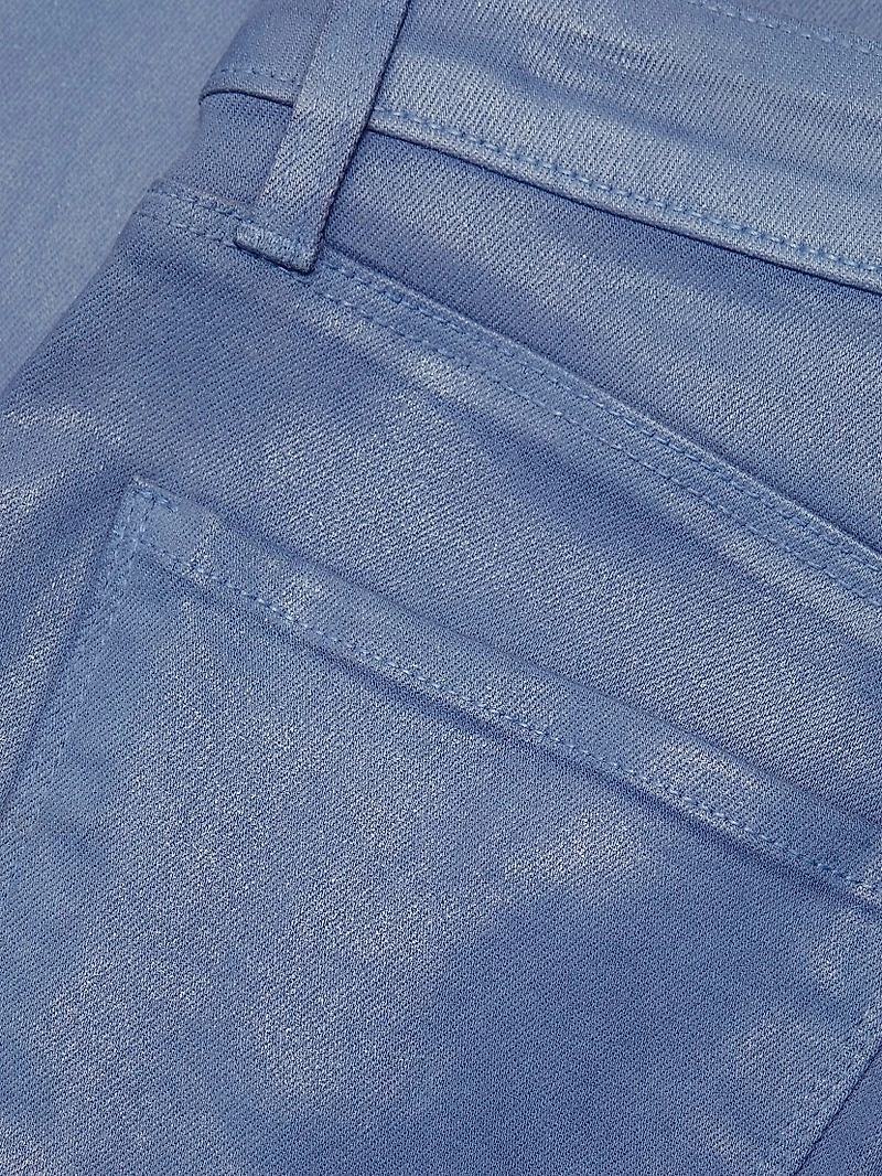 Ruth Stretch Cotton Flared High-Rise Jeans