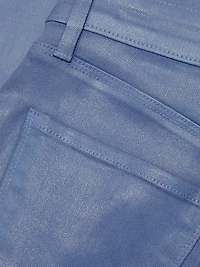 Ruth Stretch Cotton Flared High-Rise Jeans