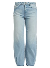 Krista High-Rise Tapered-Leg Jeans