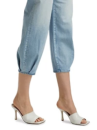 Krista High-Rise Tapered-Leg Jeans