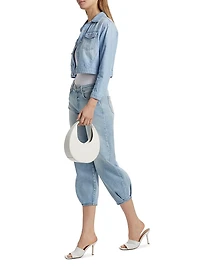 Krista High-Rise Tapered-Leg Jeans