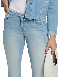 Sneeki Stretch Cotton Flare Jeans