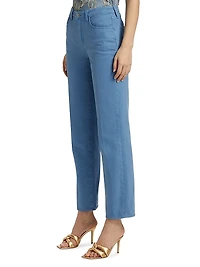 Jones Ultra High-Rise Stovepipe Jeans