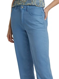 Jones Ultra High-Rise Stovepipe Jeans