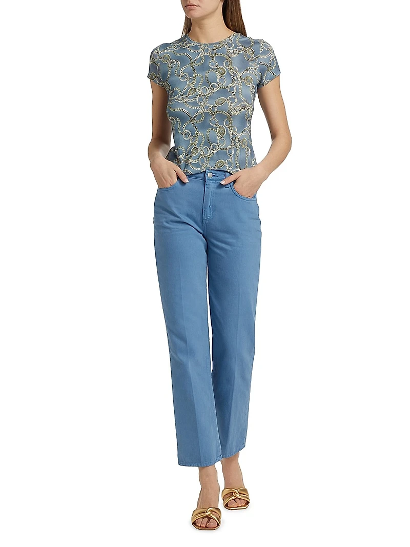 Jones Ultra High-Rise Stovepipe Jeans