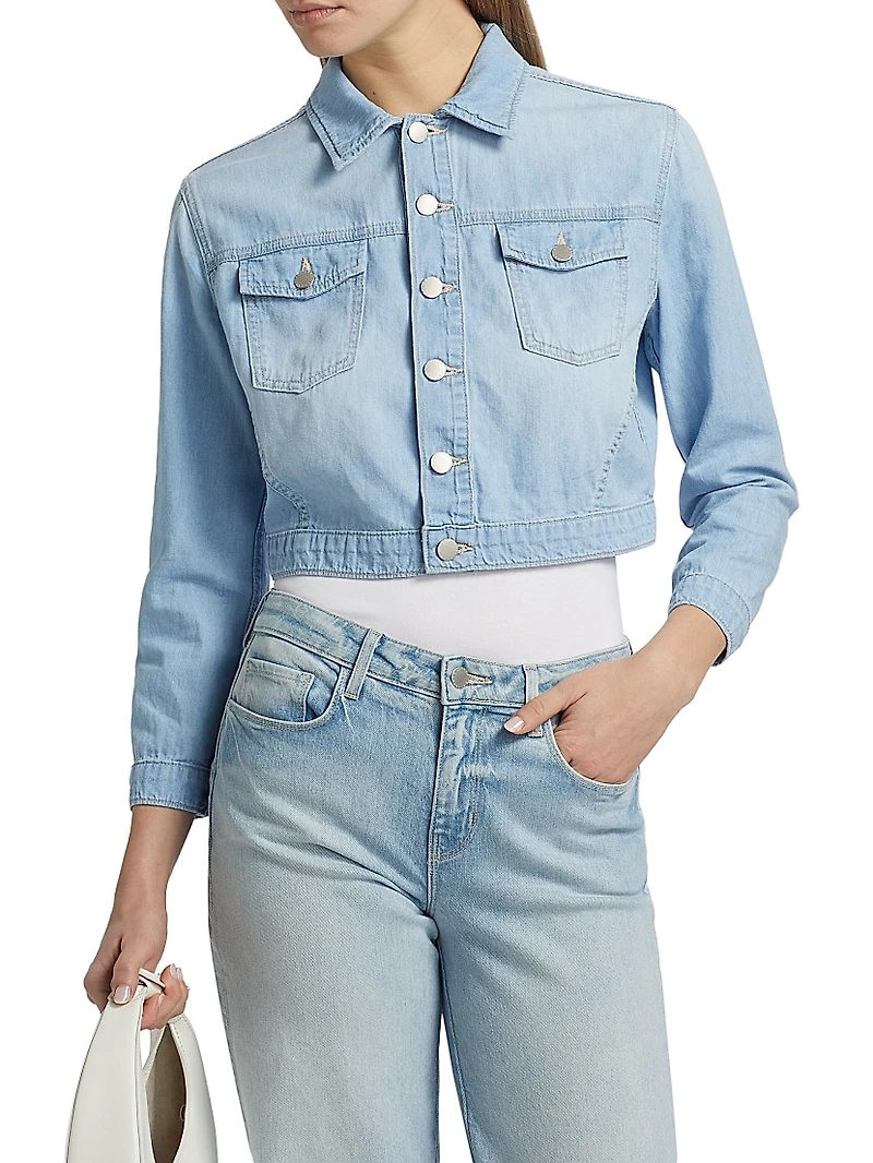 Koda Denim Crop Jacket