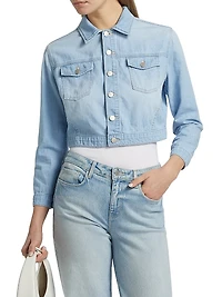 Koda Denim Crop Jacket