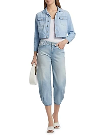 Koda Denim Crop Jacket