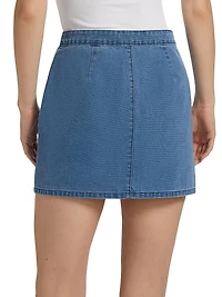 Kris Denim Miniskirt