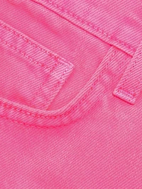 Beck Distressed Denim High-Rise Shorts