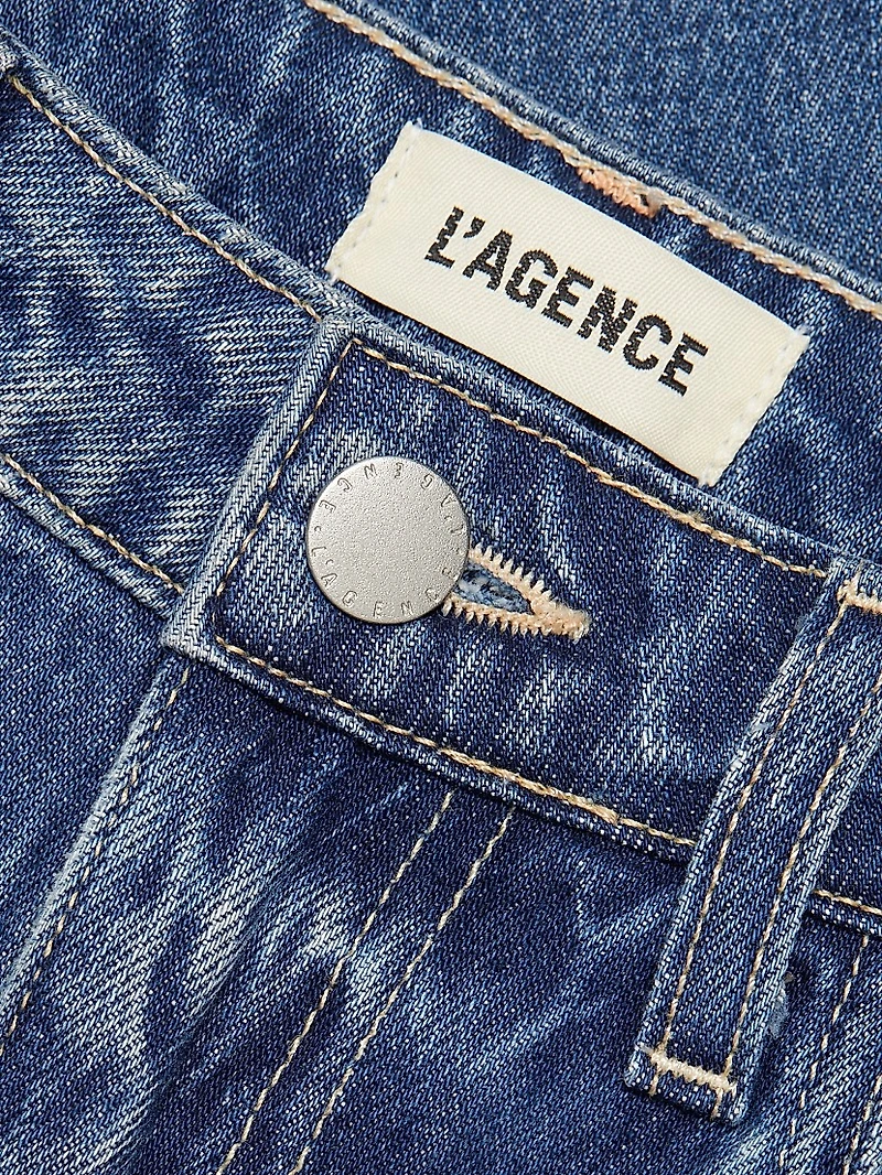 Leighton Cuffed Stovepipe Jeans