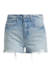 Clark Raw-Edge Shorts