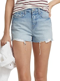 Clark Raw-Edge Shorts