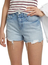 Clark Raw-Edge Shorts