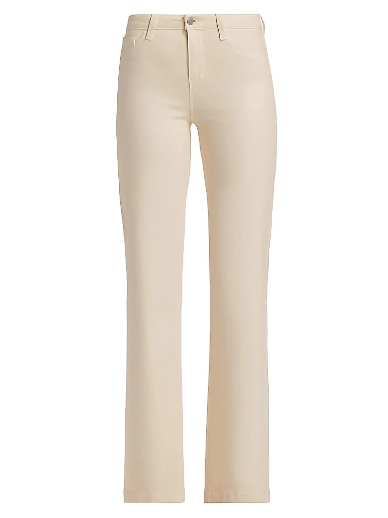 Clayton Stretch Cotton Wide-Leg Jeans