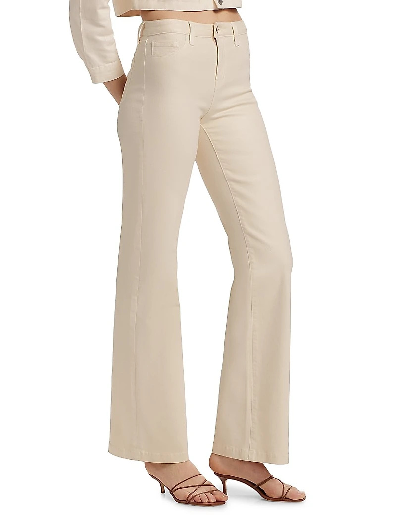 Clayton Stretch Cotton Wide-Leg Jeans
