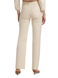 Clayton Stretch Cotton Wide-Leg Jeans