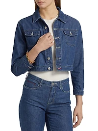 Koda Denim Crop Jacket