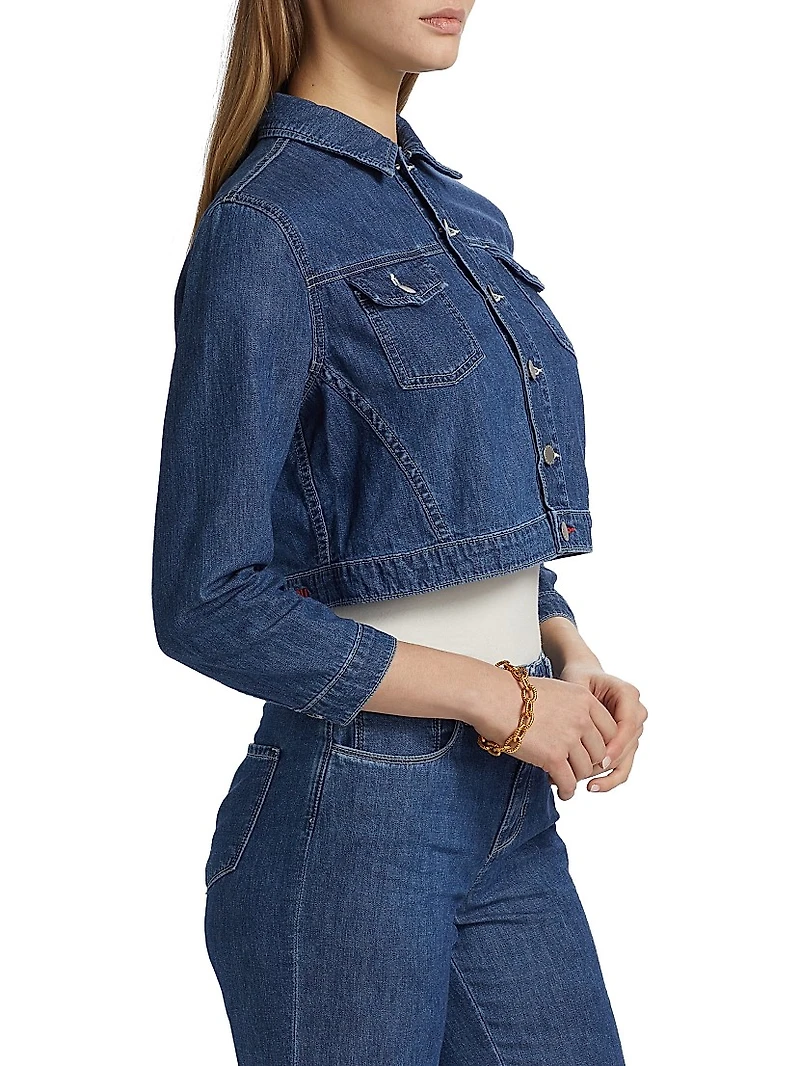 Koda Denim Crop Jacket
