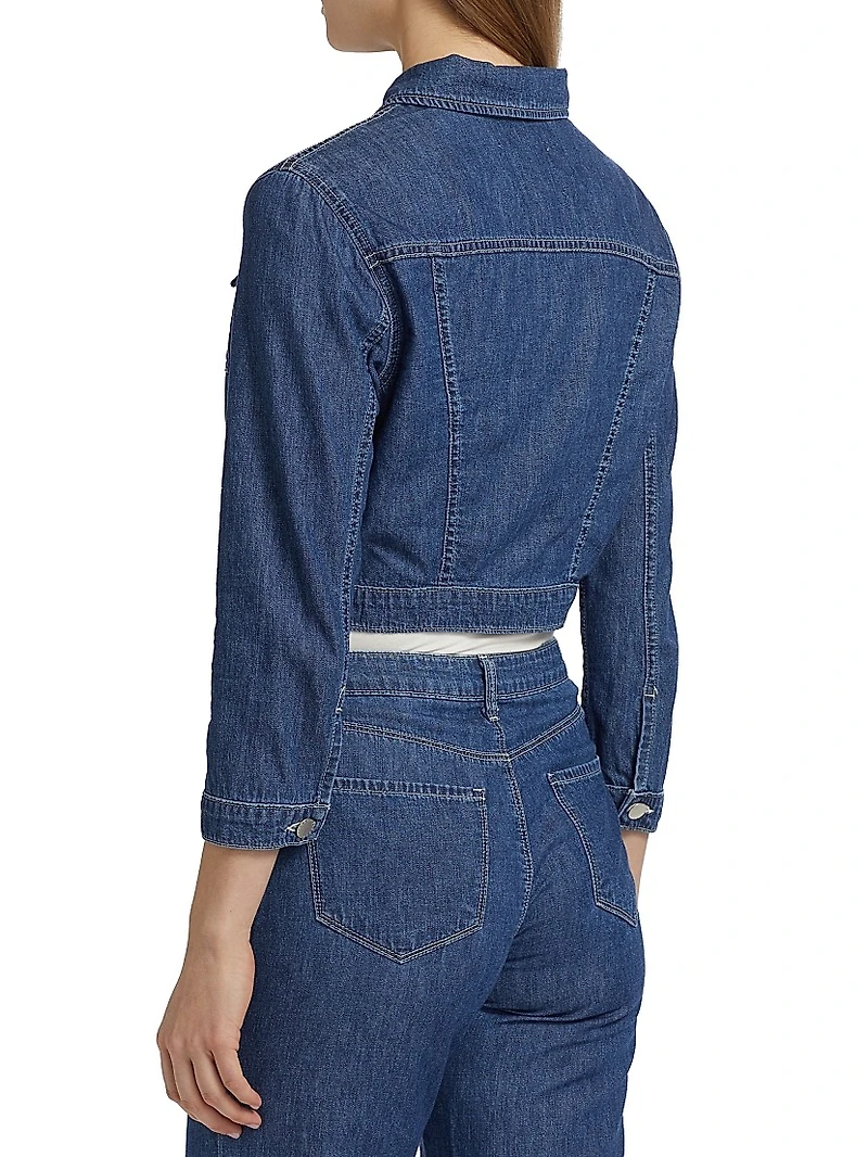 Koda Denim Crop Jacket