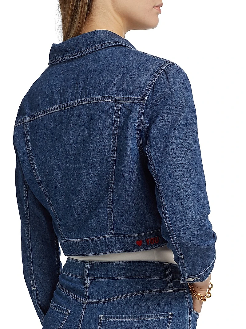 Koda Denim Crop Jacket