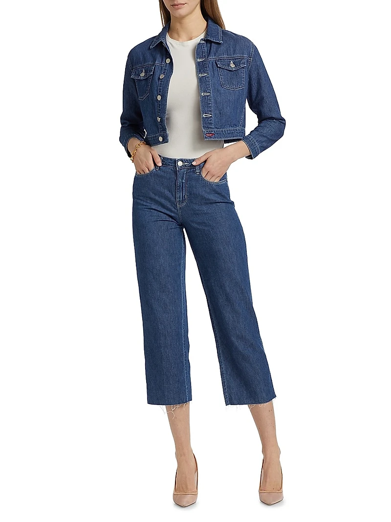 Koda Denim Crop Jacket