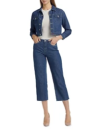 Koda Denim Crop Jacket